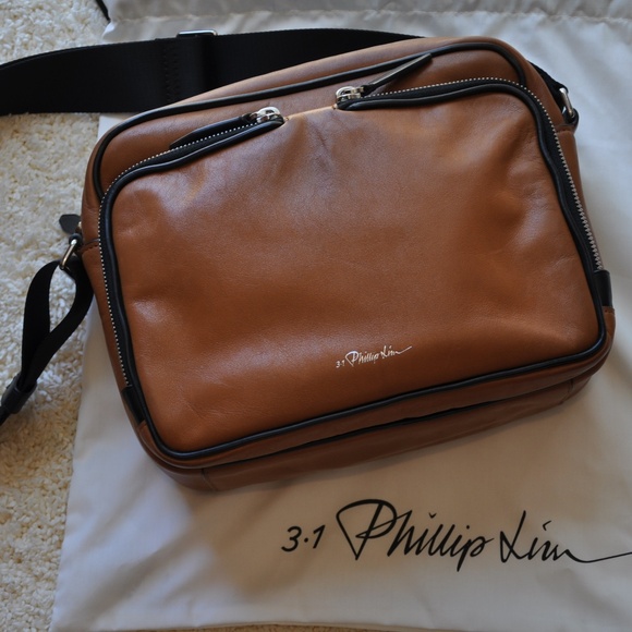 3.1 PHILLIP LIM Leather Diego Camera Bag - Picture 1 of 7